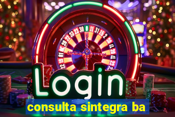 consulta sintegra ba